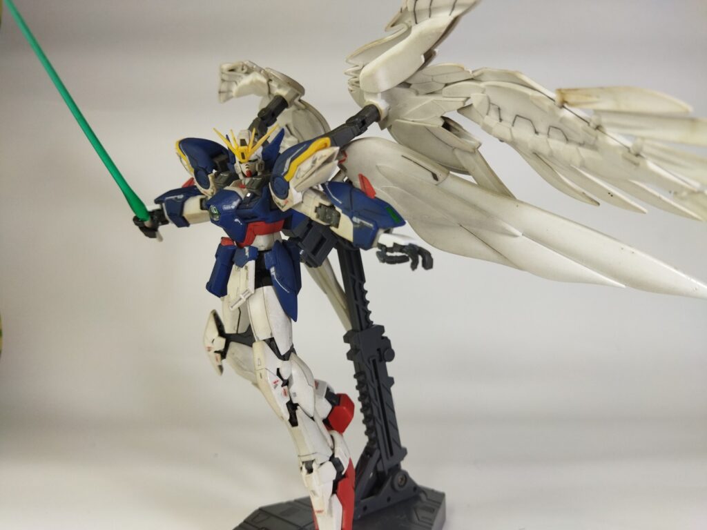 gundam wing zero mg review