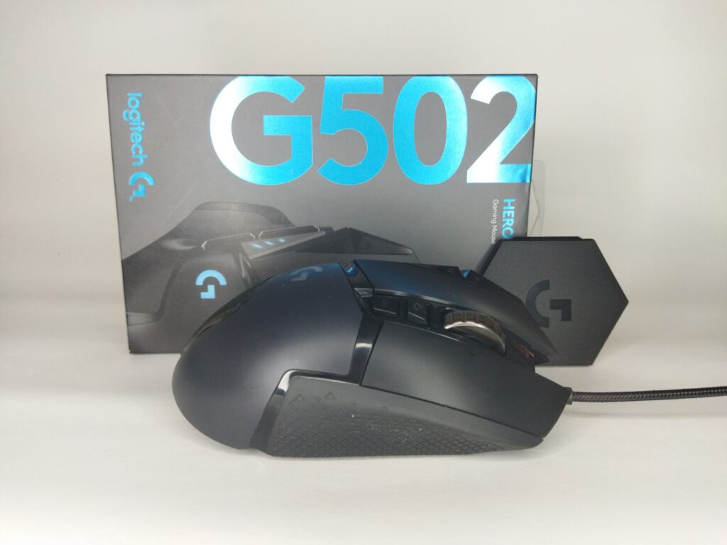 logitech g502 box