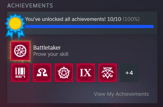 helltaker achievements