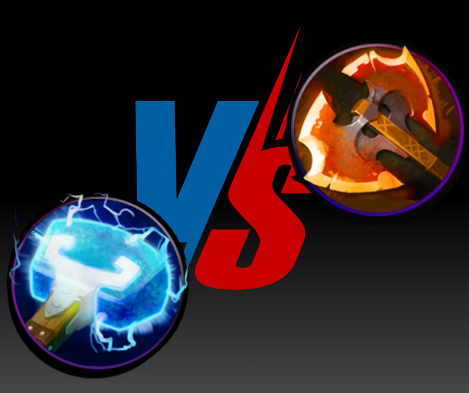 a screenshot of a video game Maelstrom vs. Battle Fury