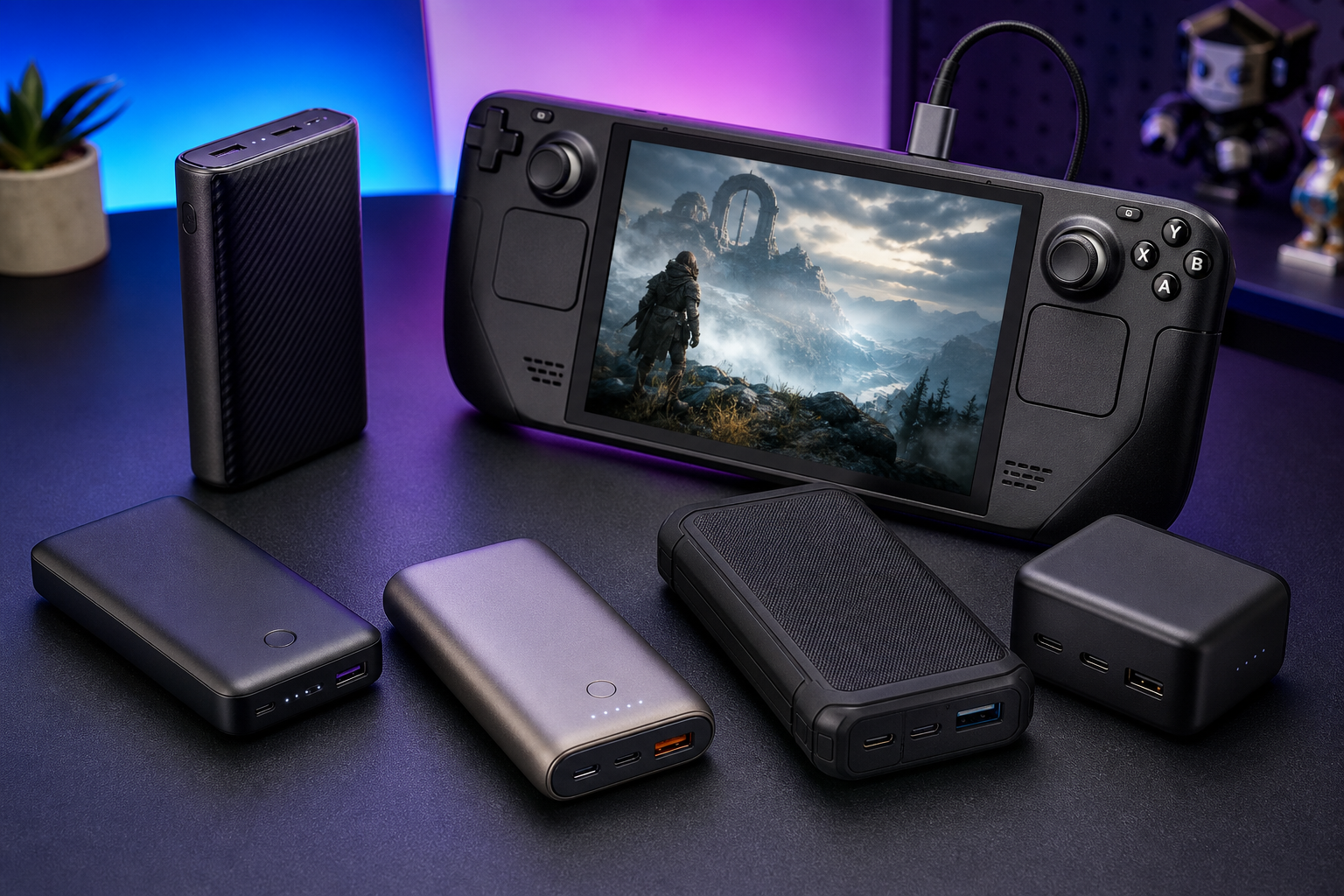 5 Best Portable Chargers for Steam Deck & Handhelds