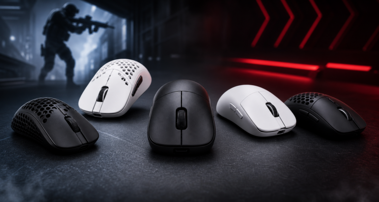 5 Lightweight Mice Under 50g for FPS Pros