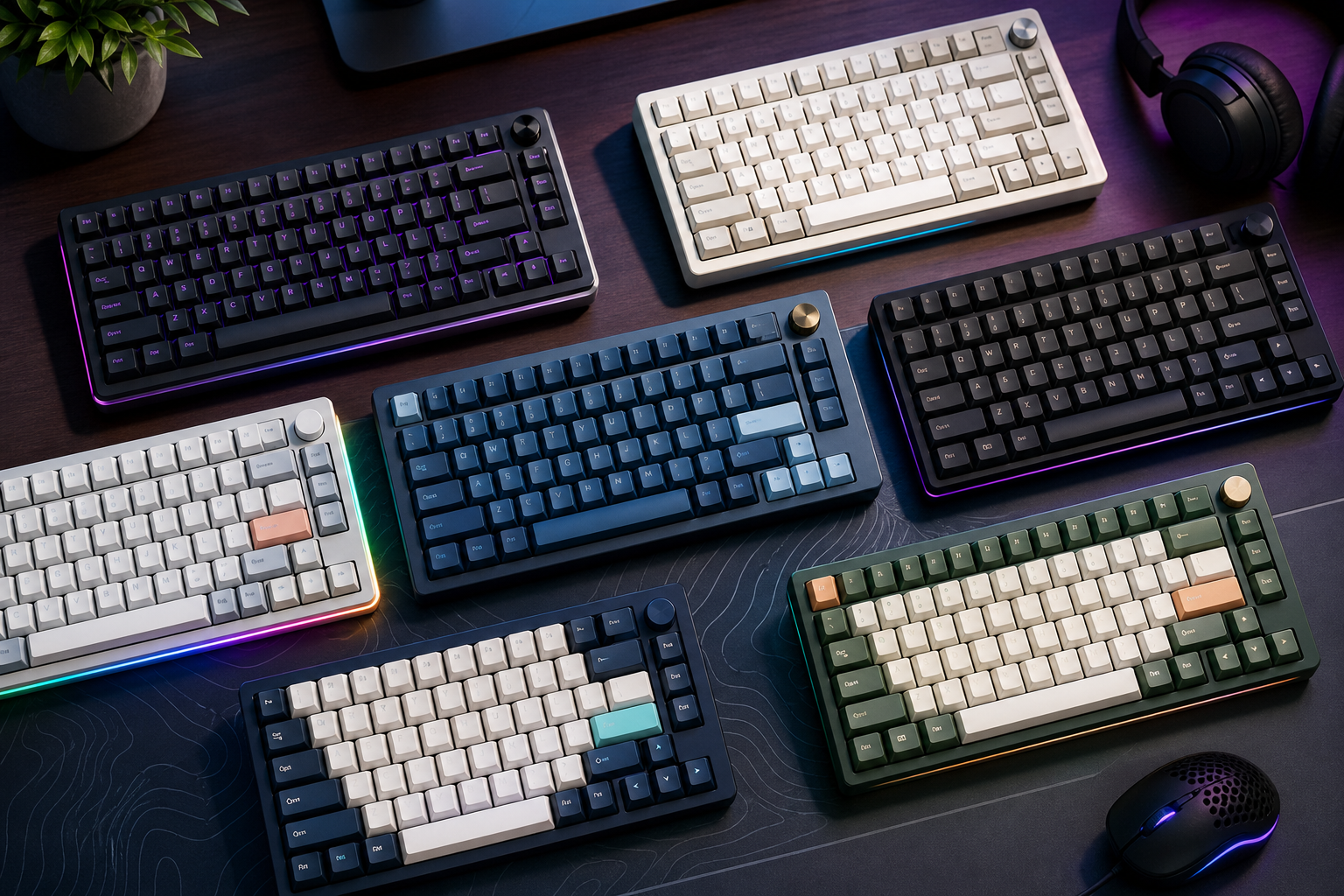 7 Best Custom 75% Keyboards for Gaming & Work