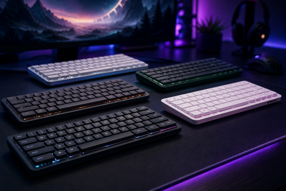 Top 5 Low-Profile Keyboards for Ergonomic Gaming