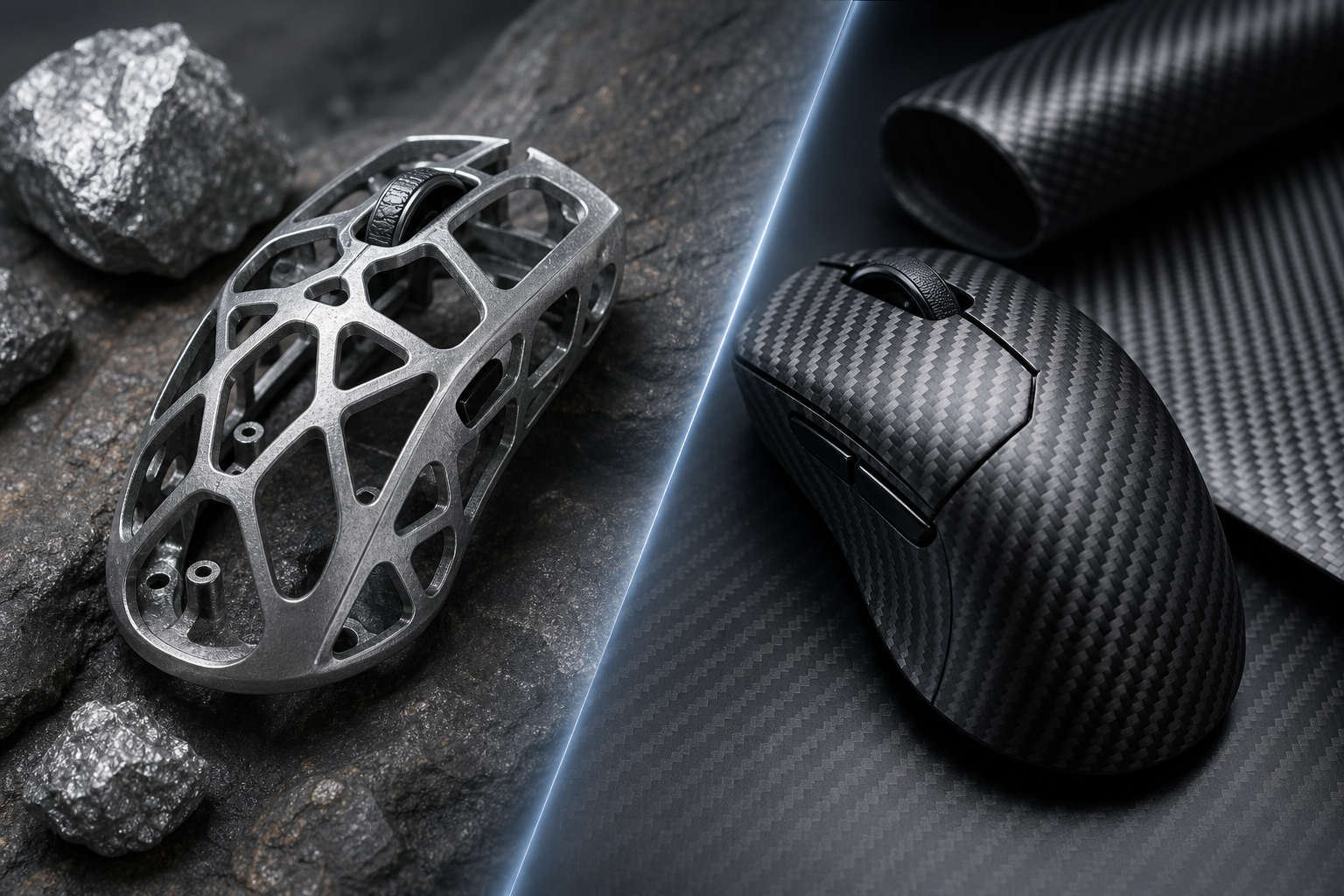 Magnesium Alloy vs. Carbon Fiber: The Future of Mouse Shells