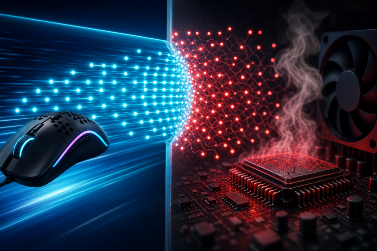 What is Polling Rate Saturation? (Why 8k Hz Ruins Low-End CPUs)